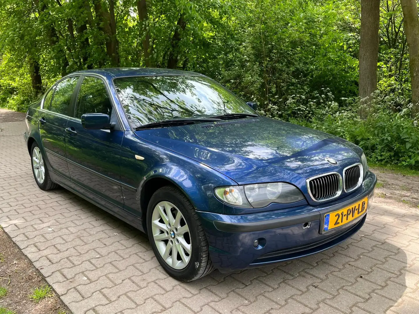 BMW 318 3-serie 318i Edition Blauw 2005 LPG G3 Sedan Blue - 2