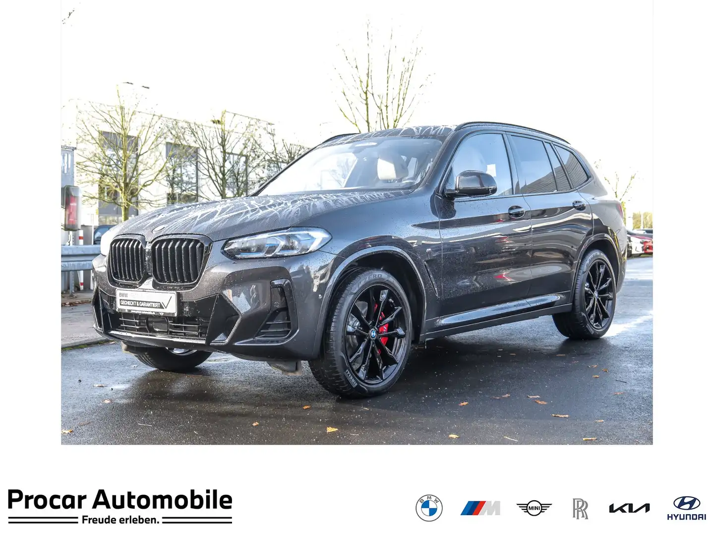 BMW X3 xDrive30i M Sport HUD PANO ACC RFK NAVI LED Grau - 1