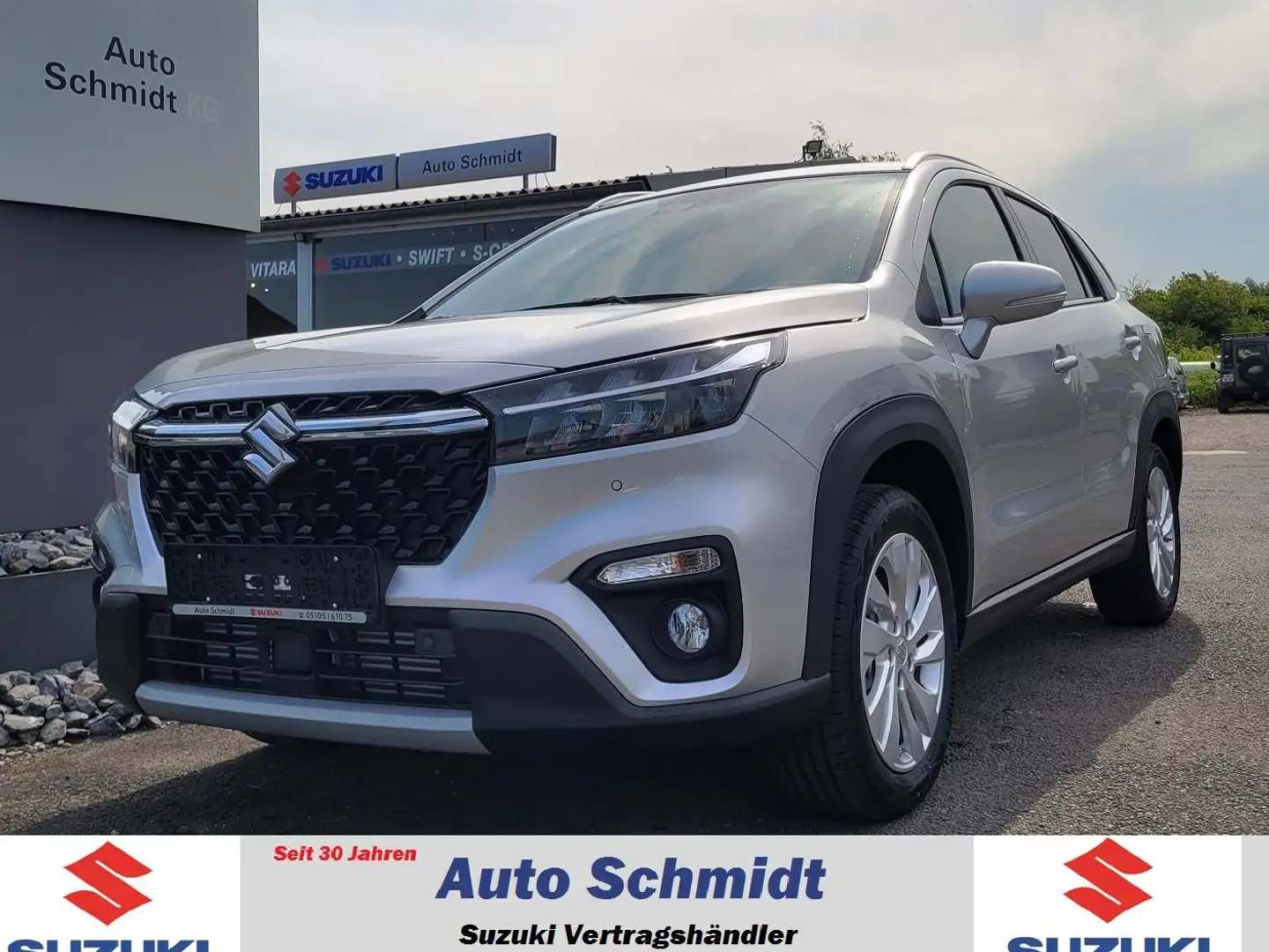 Suzuki S-Cross 1.4 Boosterjet Hybrid Comfort Silber - 1