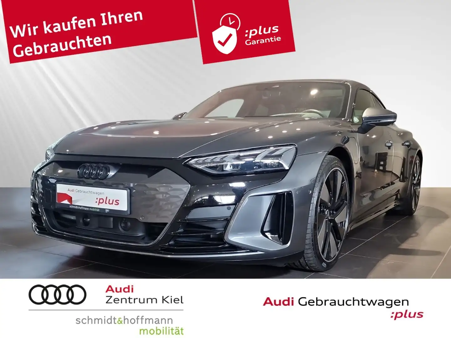 Audi e-tron GT quattro Matrix-LED Leder Panorama ACC Klima Navi Grau - 1