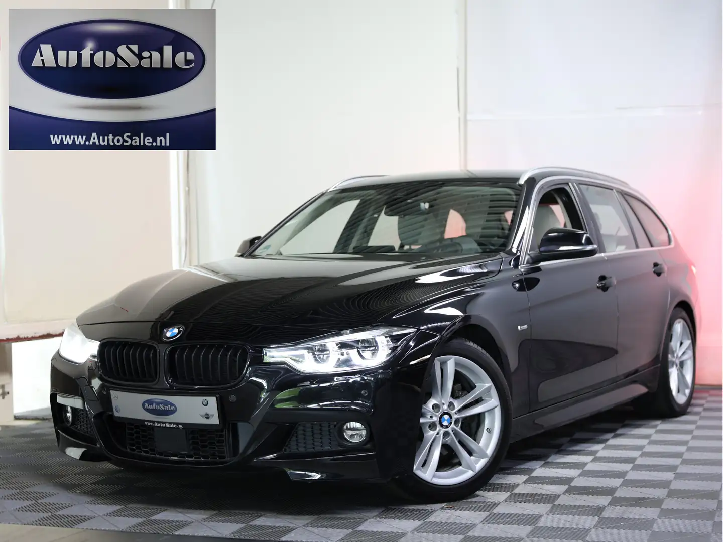 BMW 330 3-serie Touring 330i M-Sport HUD ACC DAB MEMORY LE Noir - 1