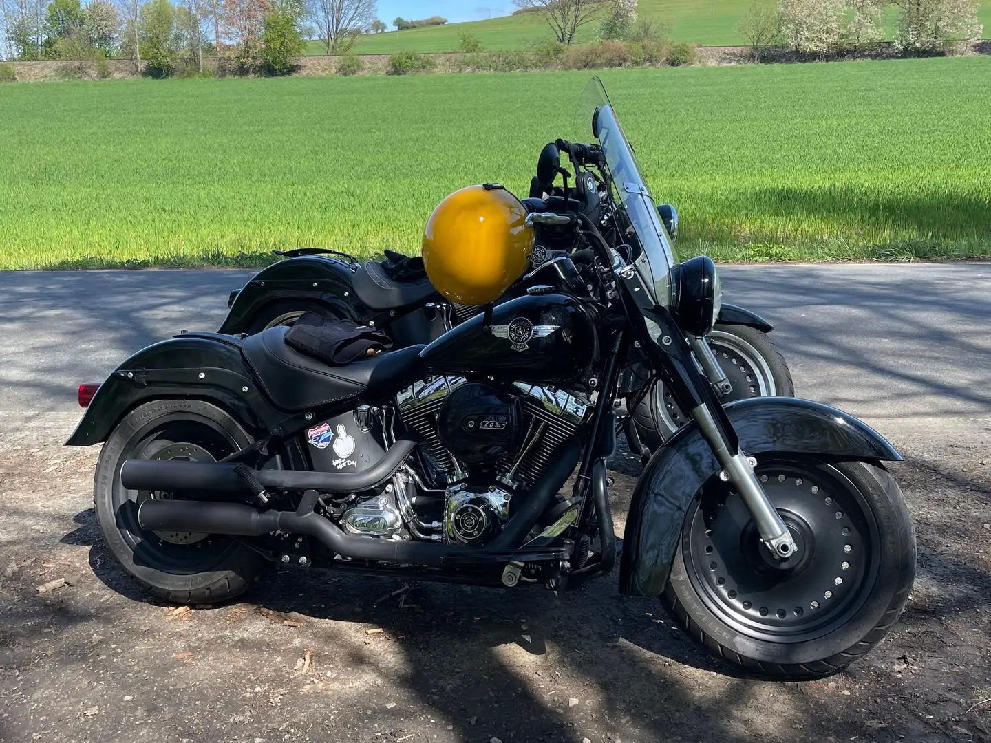 Harley-Davidson Fat Boy Černá - 2