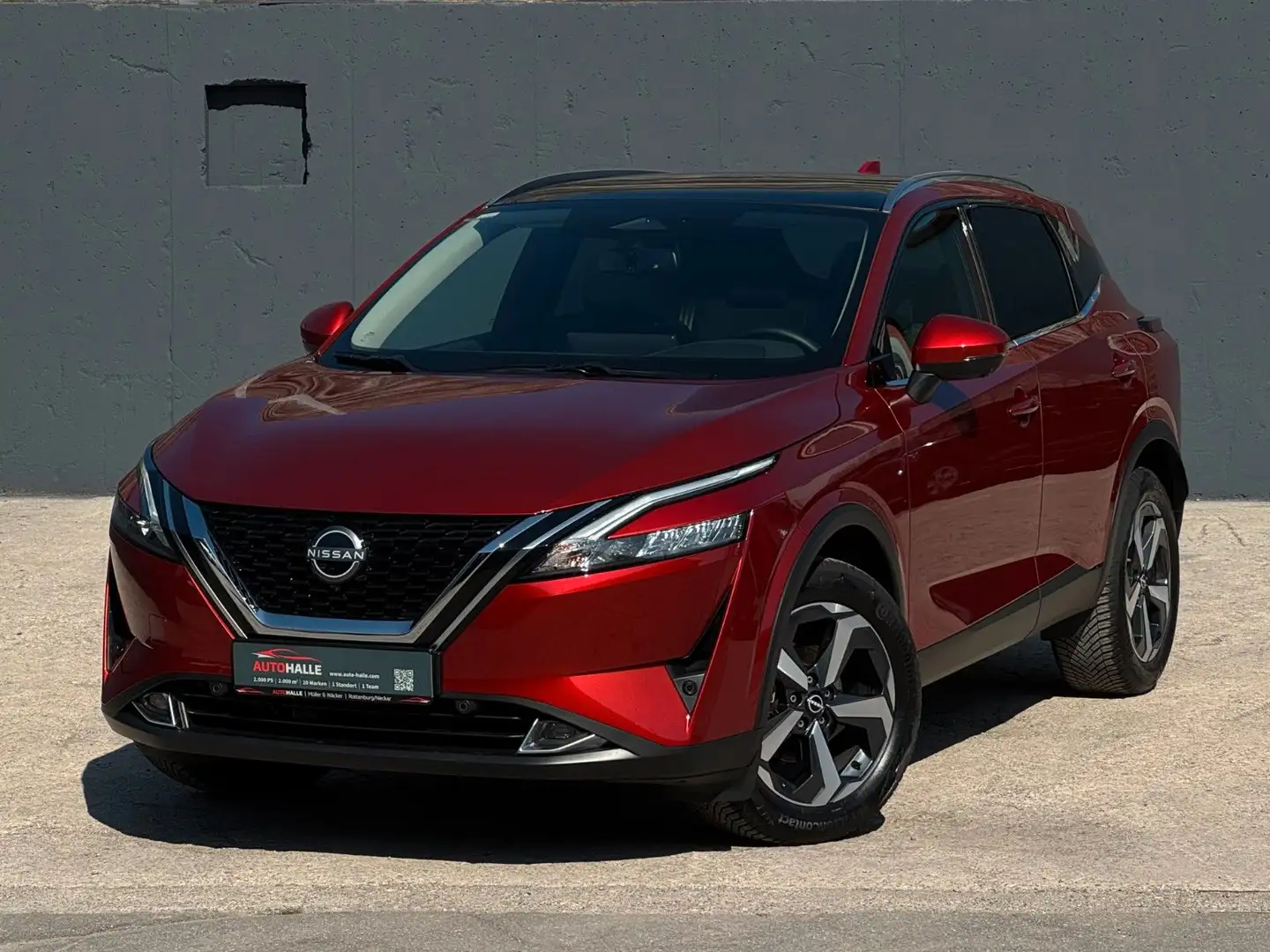 Nissan Qashqai 1.3 DIG-T MHEV N-Connecta Pano 360° ACC Orange - 1