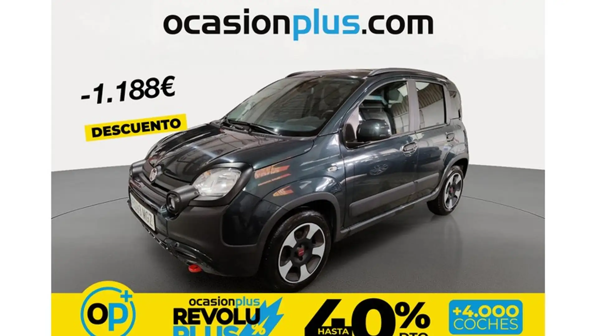 Fiat Panda 1.0 Gse Cross Hybrid Verde - 1