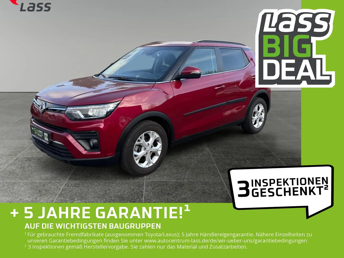 SsangYong Tivoli 1.5 Quartz Navi+Kamera+Sitzheizung Piros - 1