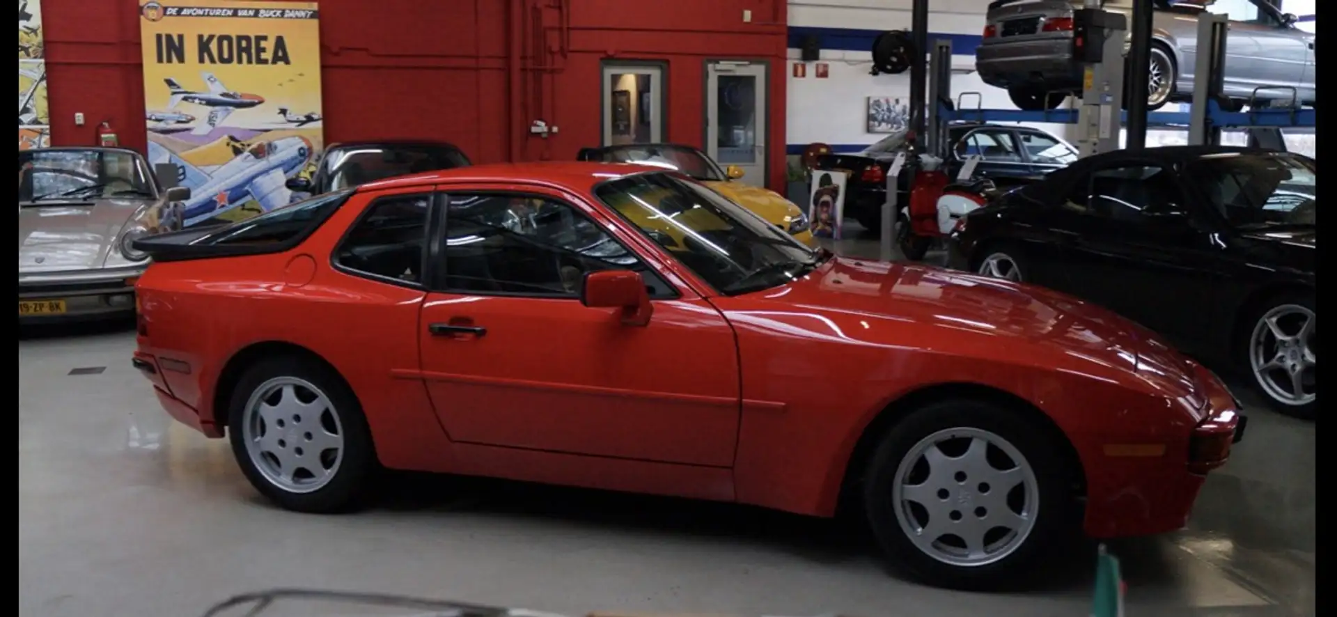 Porsche 944 origine californie Rouge - 2