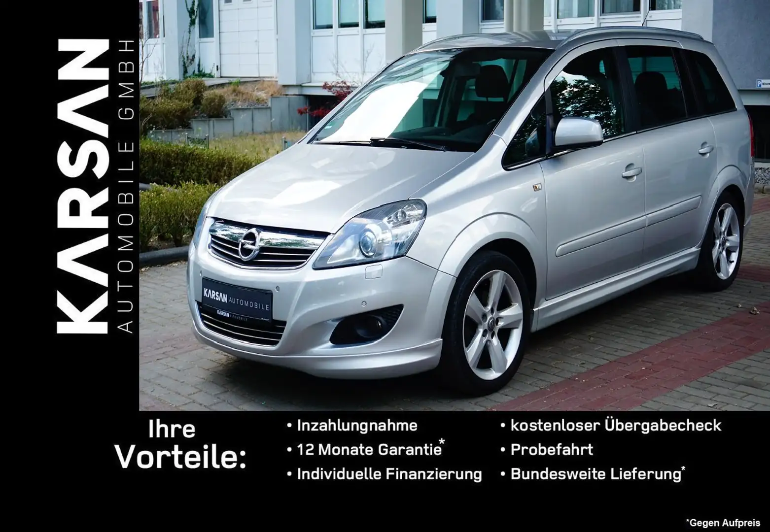 Opel Zafira Family Plus/2xPDC/SHZ/AUX/XENON/7 SITZE/ Grijs - 1
