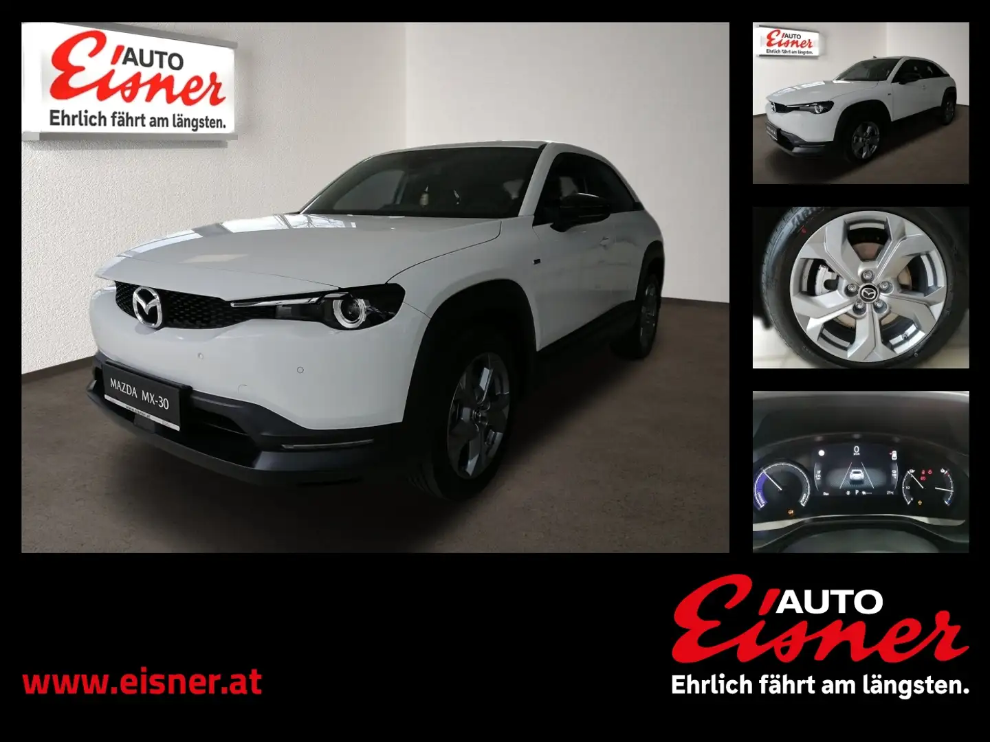 Mazda MX-30 EXCLUSIVE LINE Preishit, LED, Navi Weiß - 1