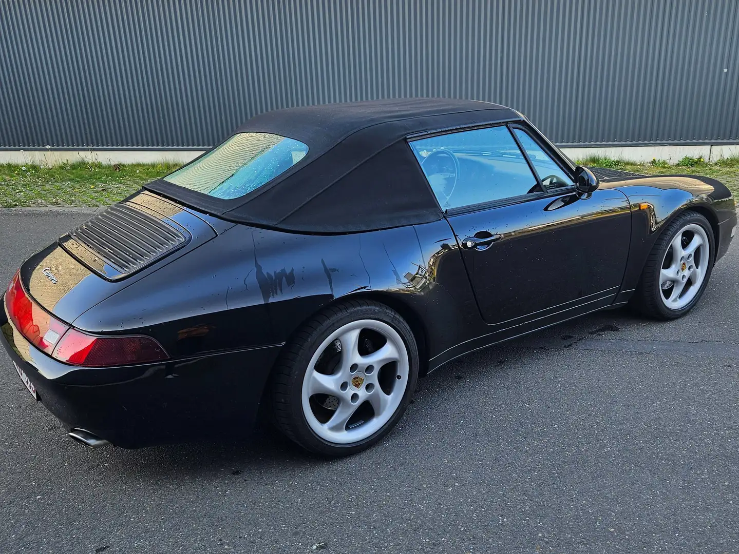 Porsche 993 Carrera 2 Cabrio Noir - 1