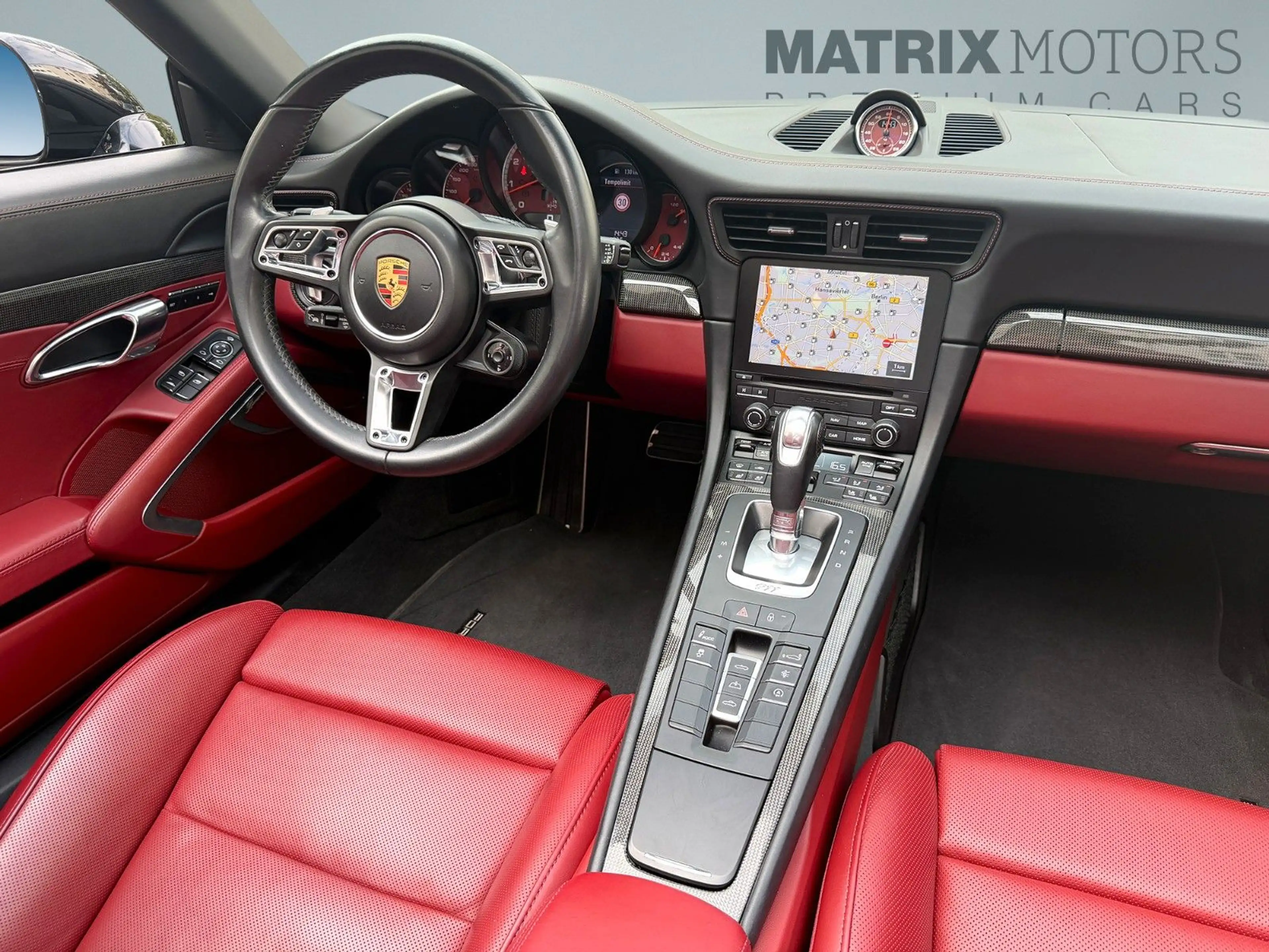 Porsche 911 Turbo S Cabriolet Carbon Approved Garantie — photo 7