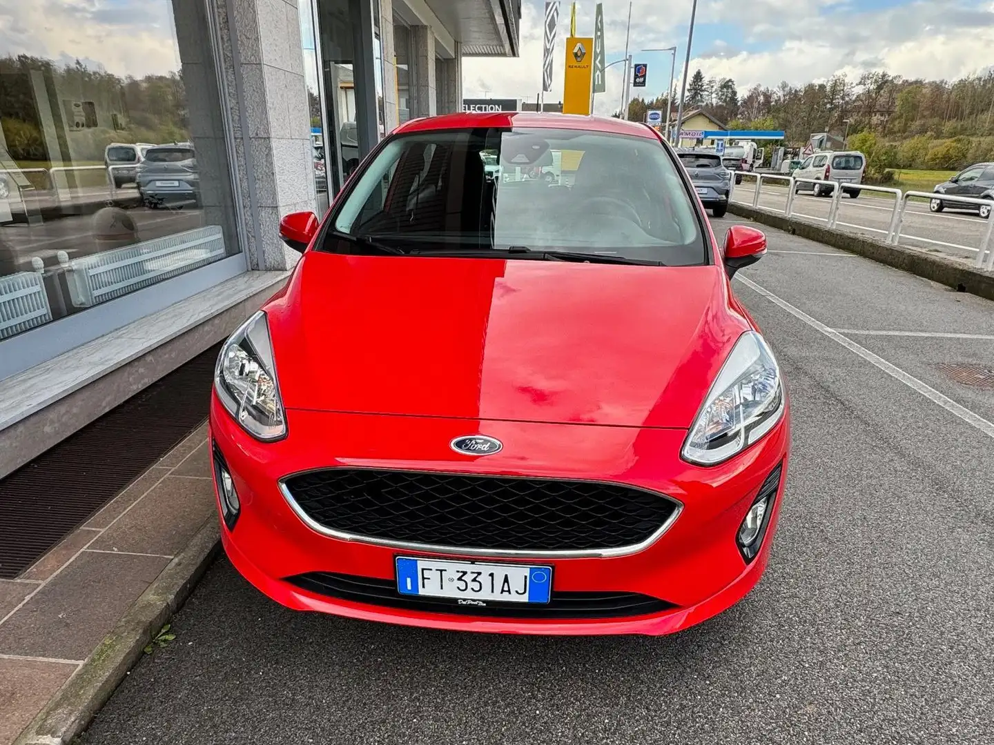 Ford Fiesta Fiesta 5p 1.5 ecoblue (tdci) Plus 85cv my19 Rosso - 2