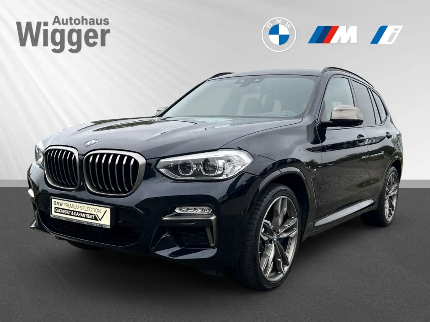 BMW X3 i/HUD/StandHZG/Panoramadach/Navi/Leder Schwarz - 1