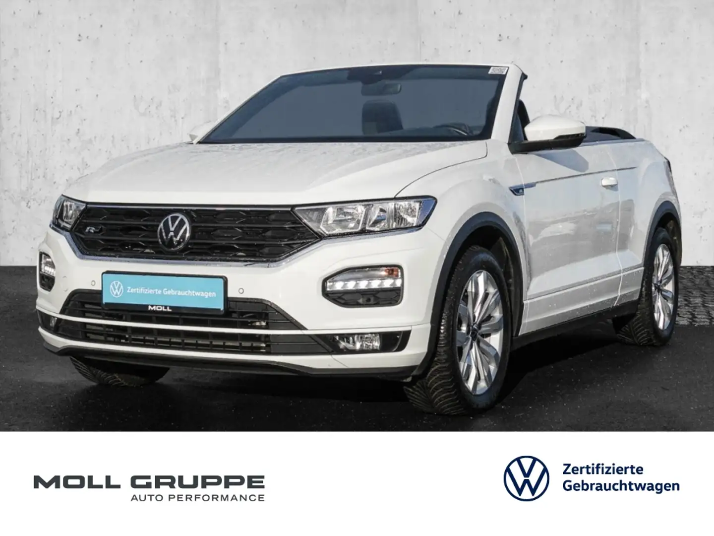 Volkswagen T-Roc Cabriolet 1.5 TSI R-Line PDC DYNLI SPURH Schwarz - 1
