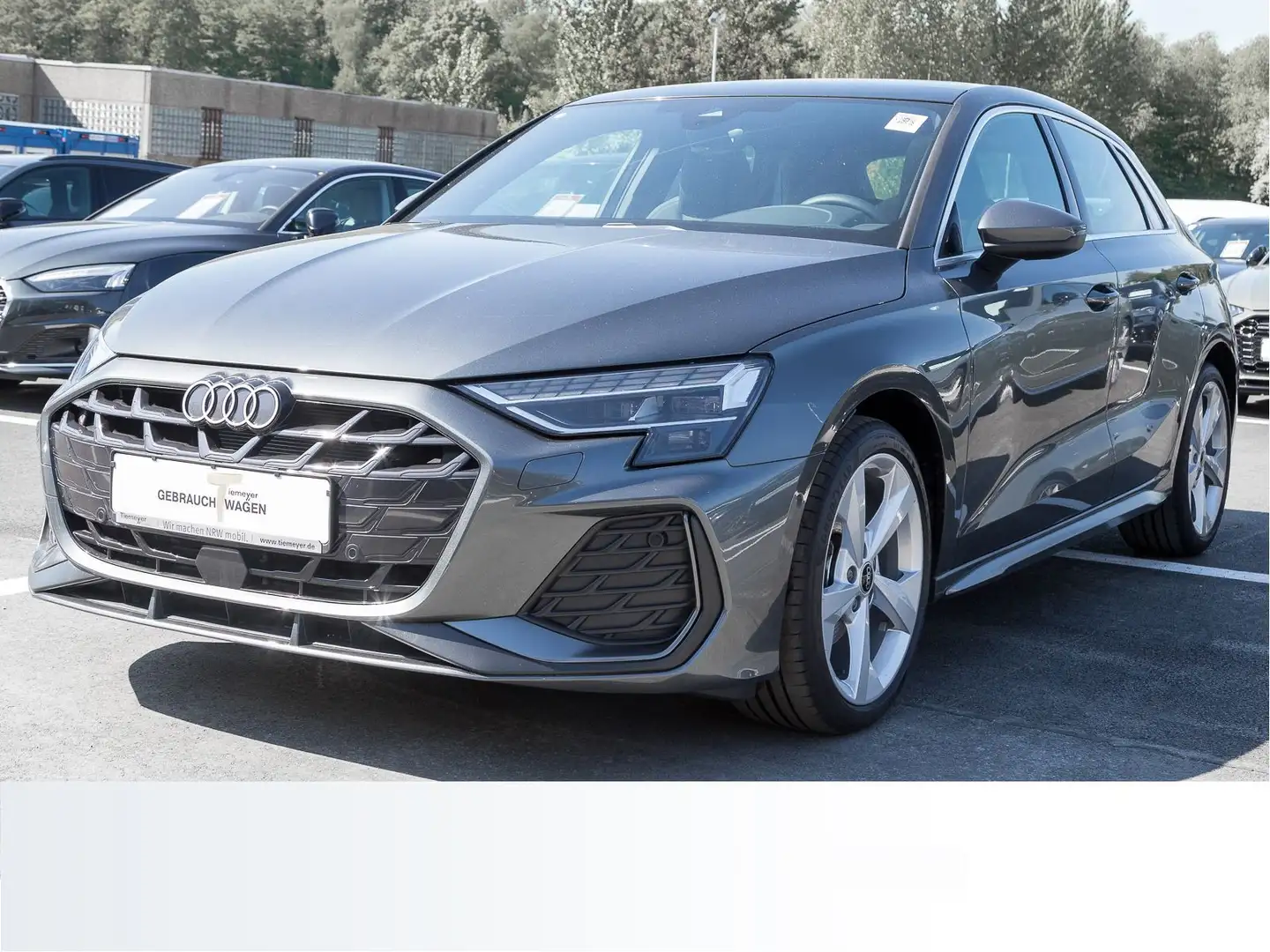 Audi A3 35 TDI S LINE PANO MATRIX ACC LM18 Grau - 2