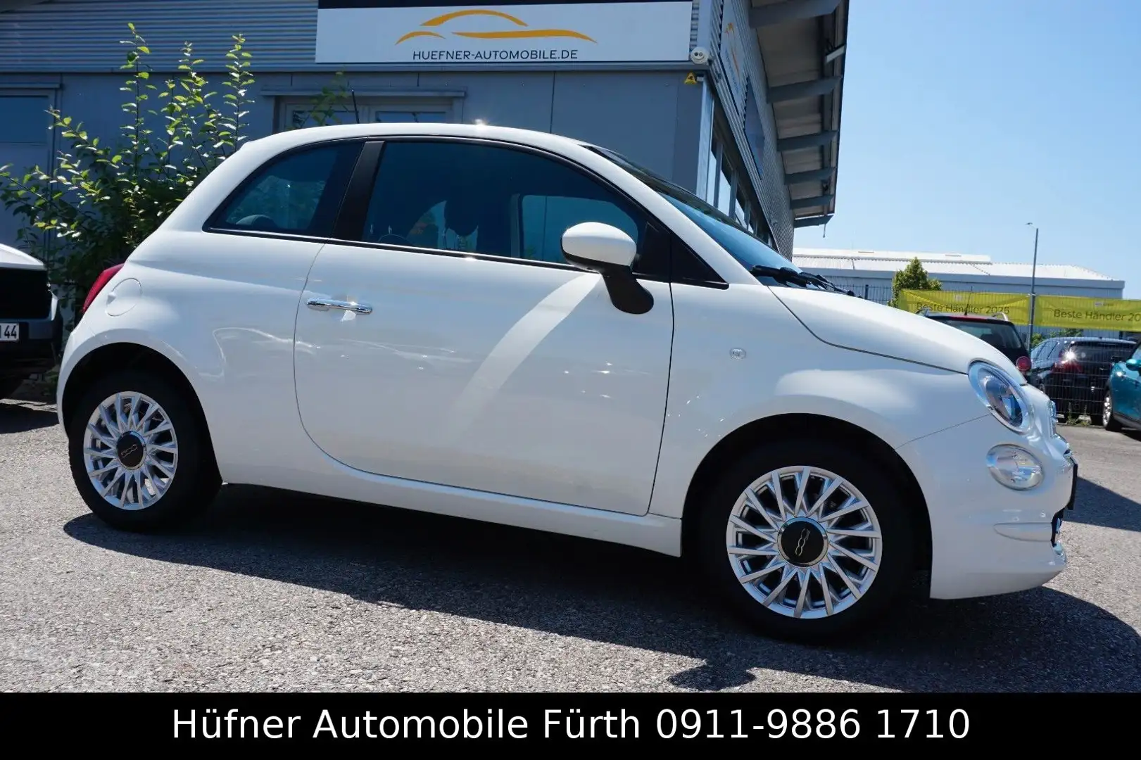 Fiat 500 LOUNGE Autom. *Navi*Einparkhilfe*CarPLay* Blanco - 1