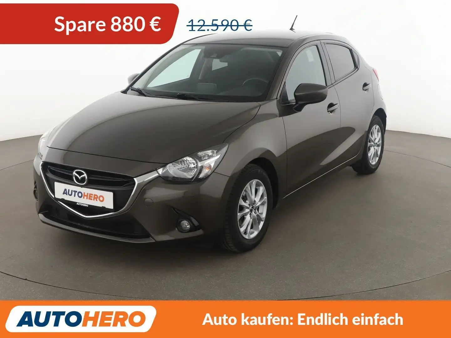Mazda 2 1.5 Exclusive-Line*NAVI*PDC*TEMPO* Braun - 1
