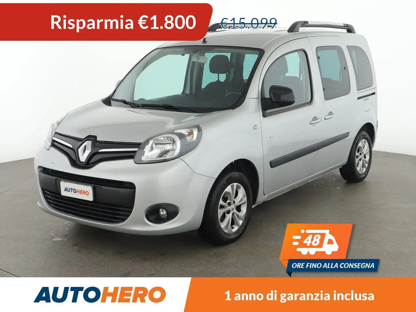 Renault Kangoo 1.5 dCi Limited 110 CV Gris - 1