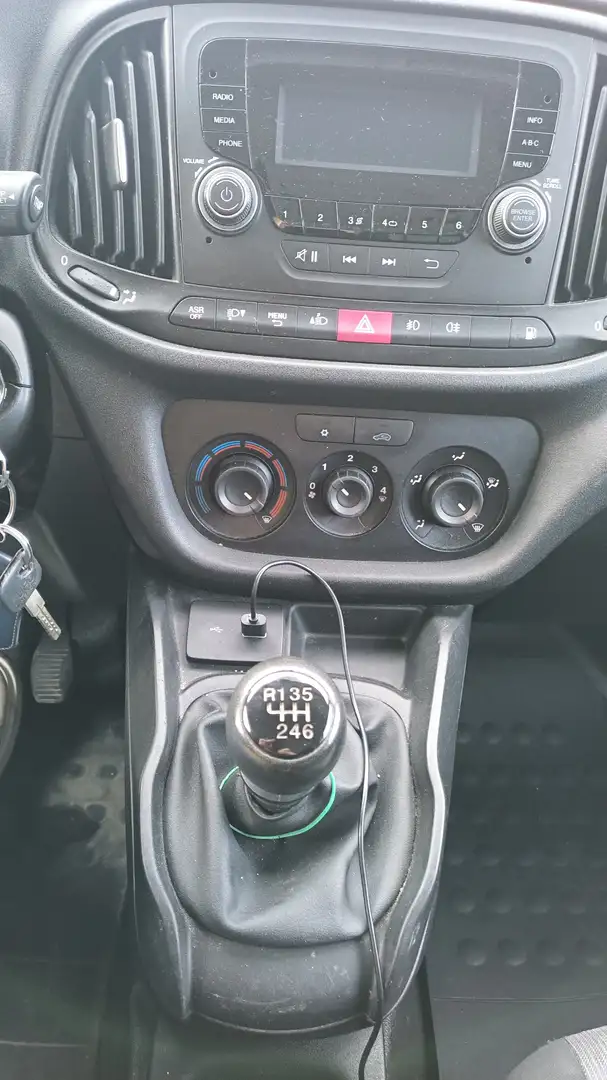 Fiat Doblò 1.4 t-jet Natural Power con scaffalatura Bianco - 2