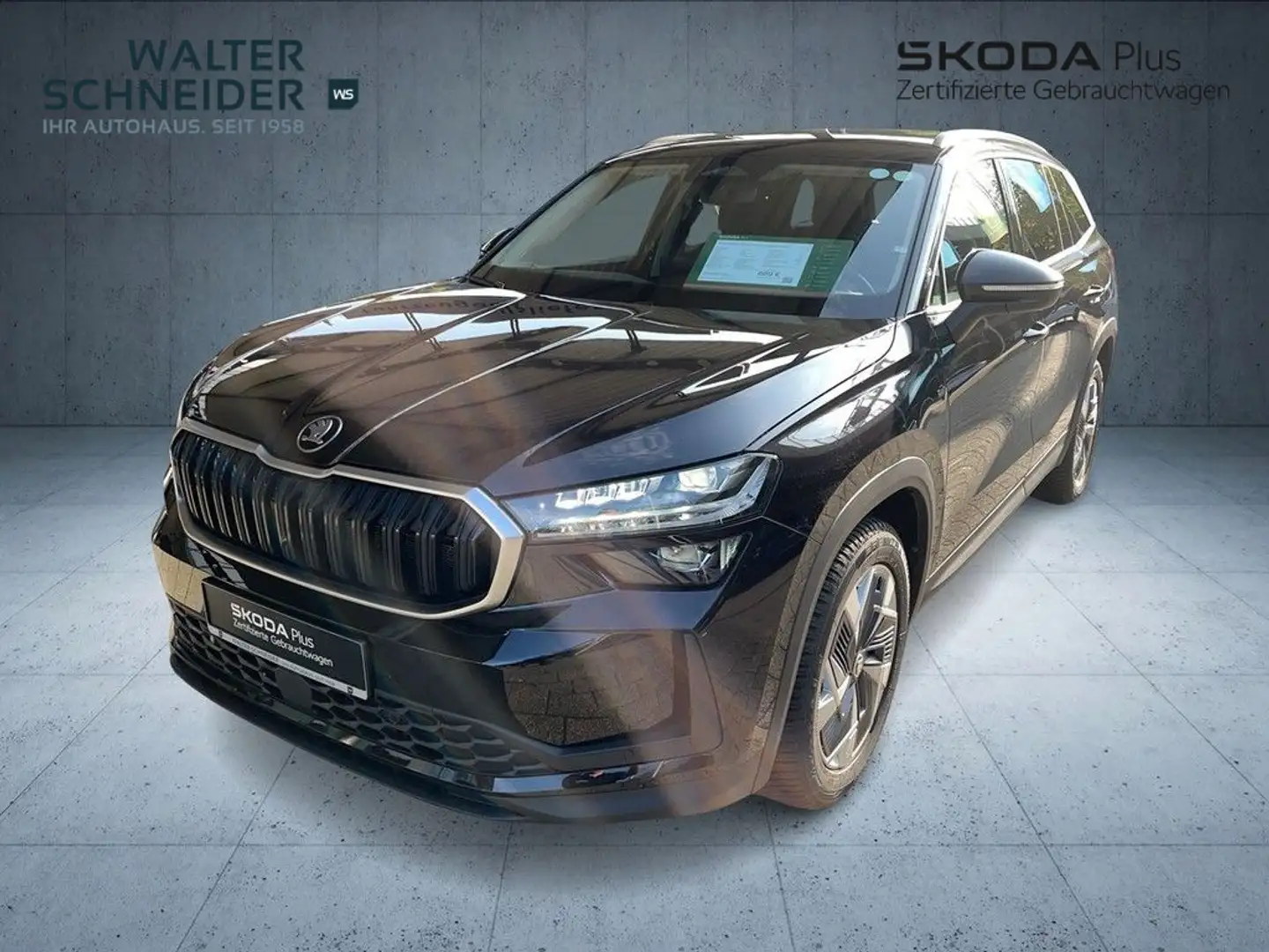 Skoda Kodiaq 2.0 TDI DSG 4x4 Selection Navi AHK Matrix Schwarz - 2