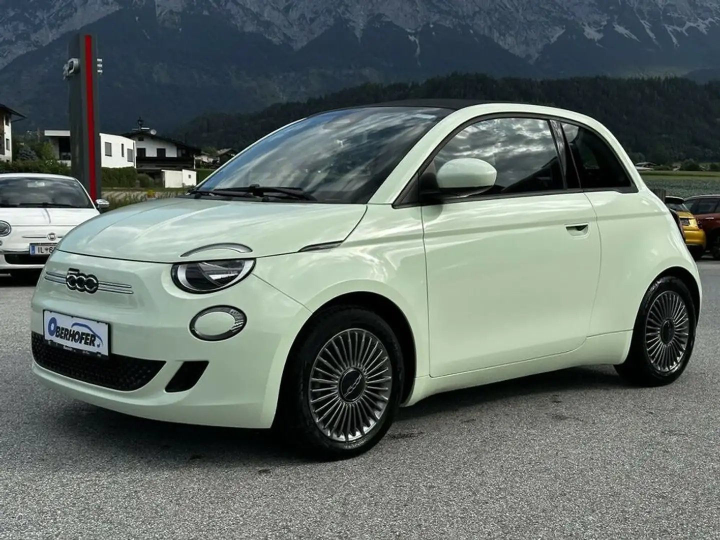 Fiat 500e 500 Elektro Hatchback La Prima by Bocelli 42kWh Schwarz - 2