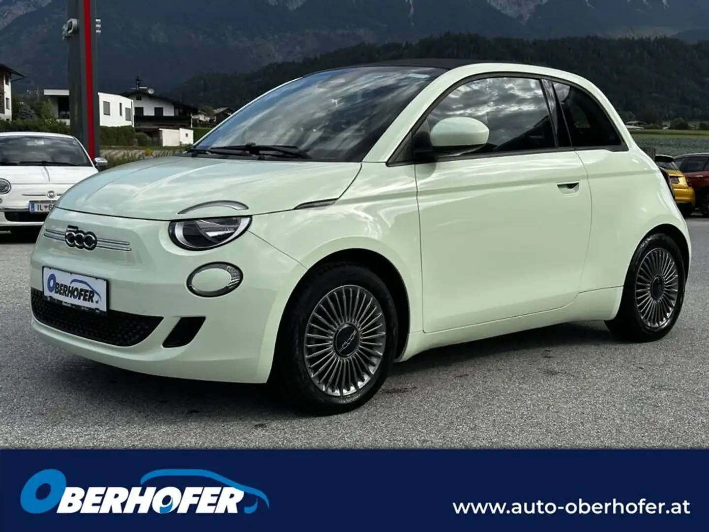 Fiat 500e 500 Elektro Hatchback La Prima by Bocelli 42kWh Schwarz - 1