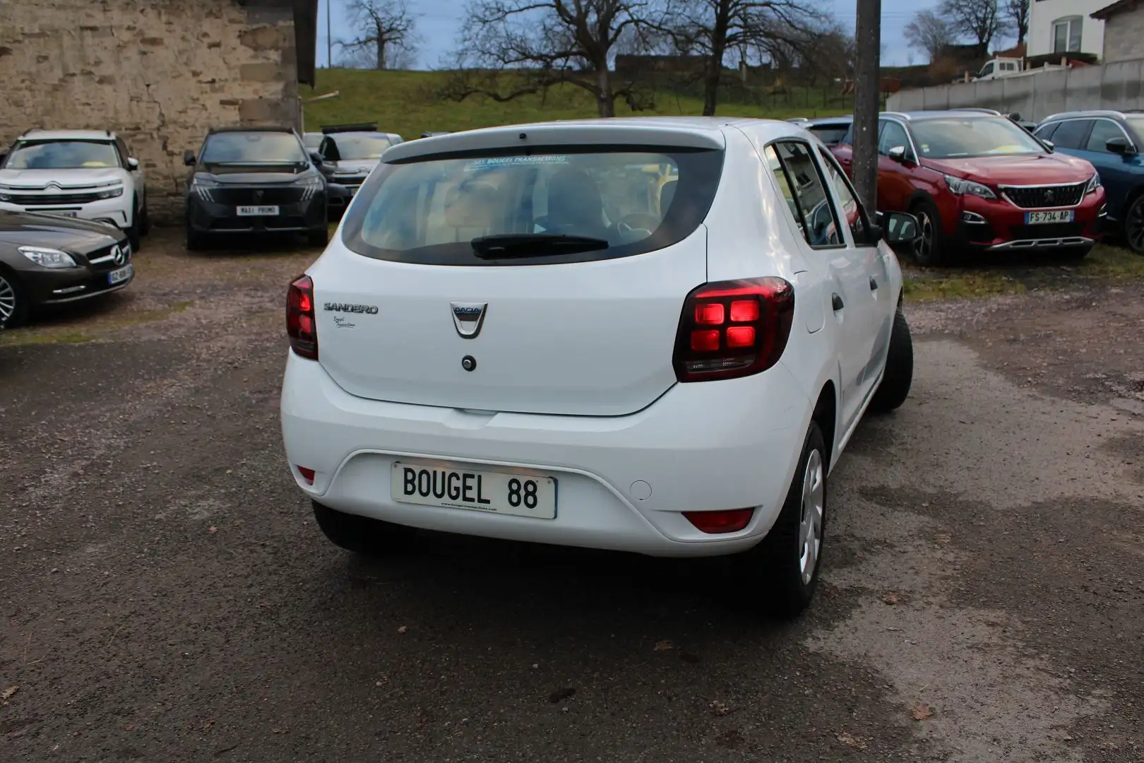 Dacia Sandero 1.0 SCE 65CH ESSENTIEL Blanc - 2