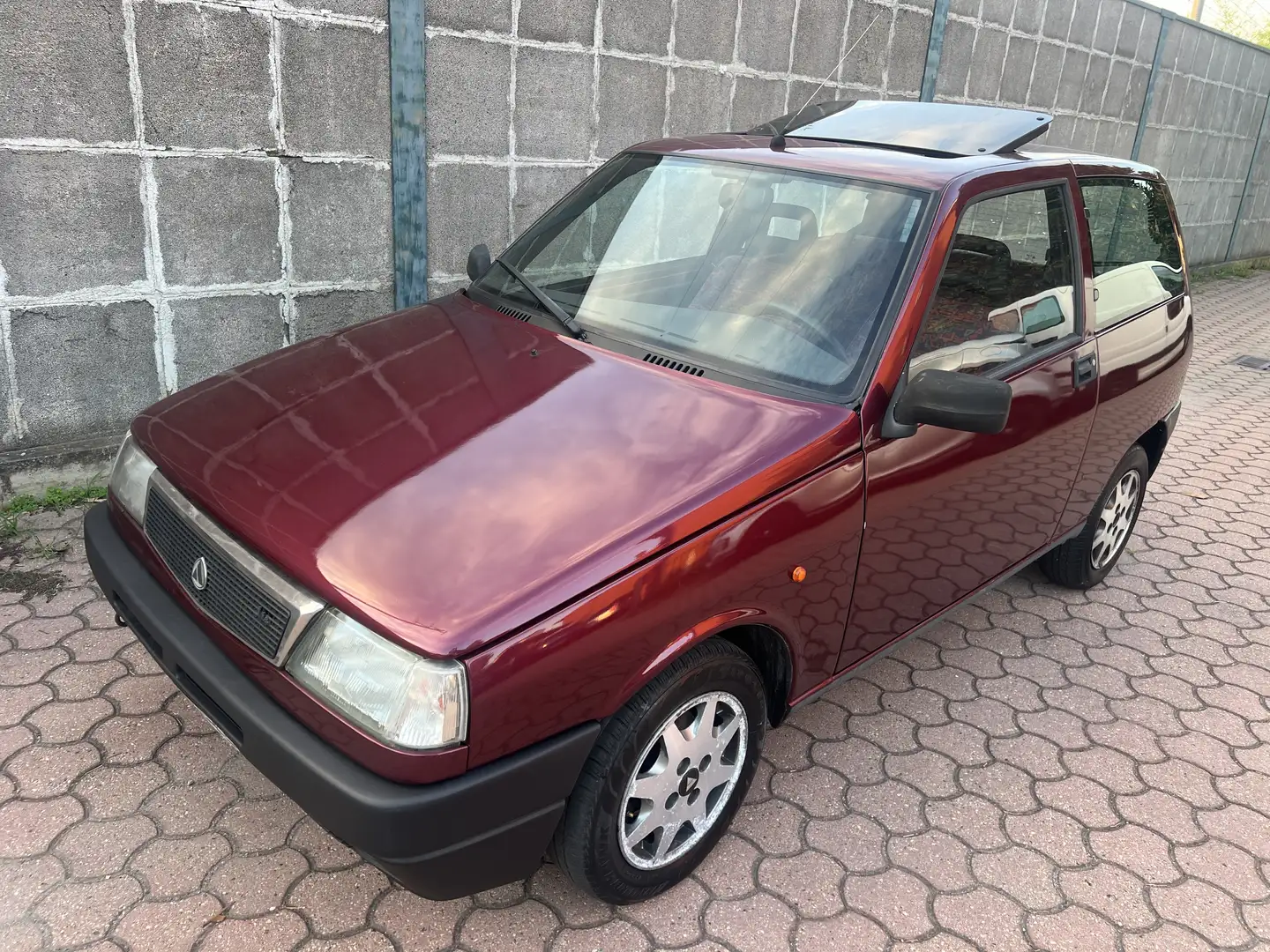Autobianchi Y10 1.1 AVENUE 50CV CAT TETTO APRIBILE FENDI NEBBIA Rosso - 1