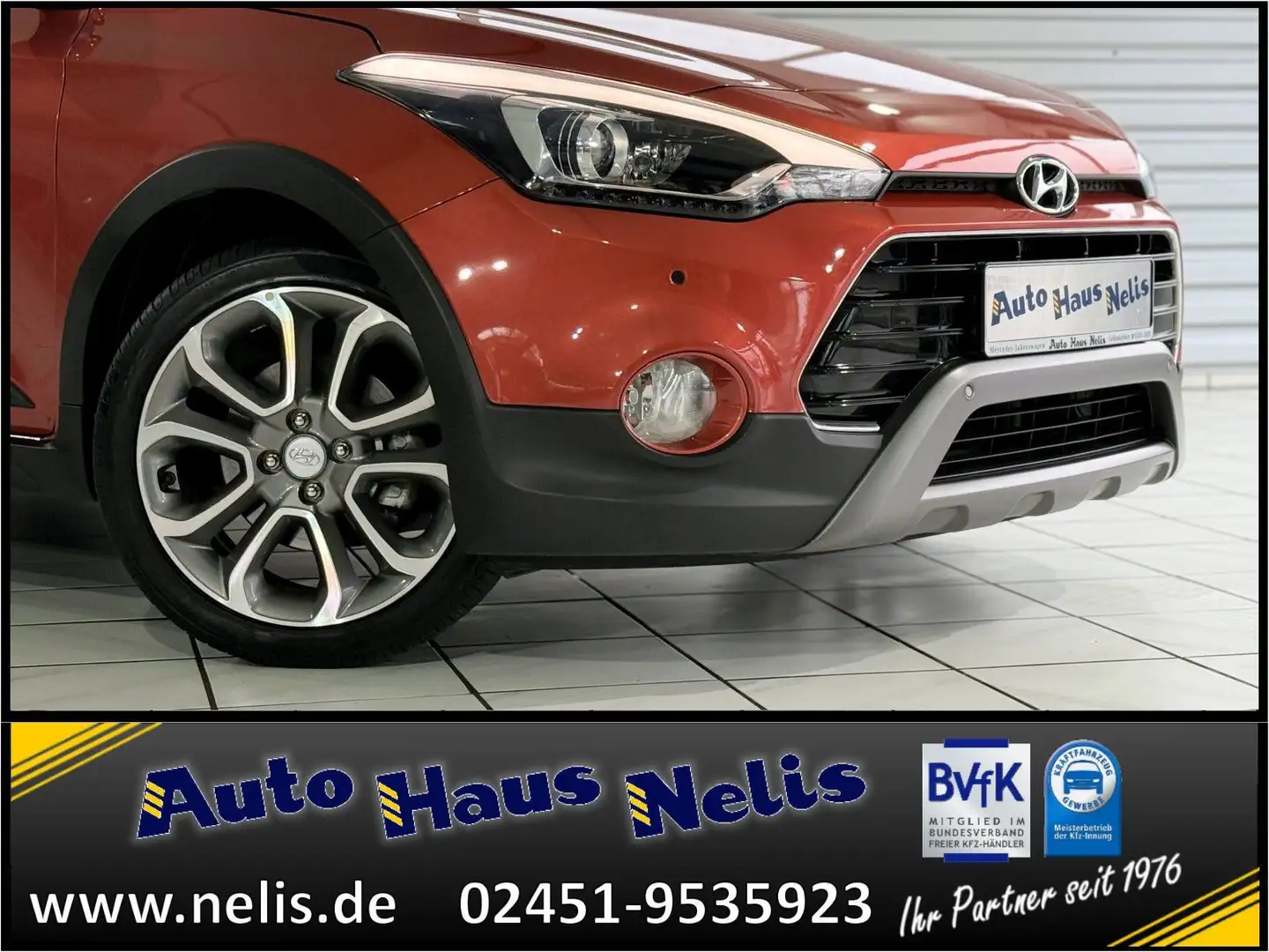 Hyundai i20 1,0 T-GDI Active PDC Sitzheiz Tempomat Orange - 2