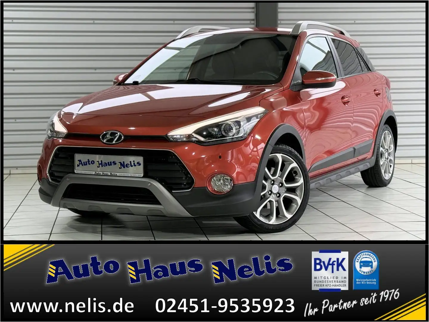Hyundai i20 1,0 T-GDI Active PDC Sitzheiz Tempomat Orange - 1