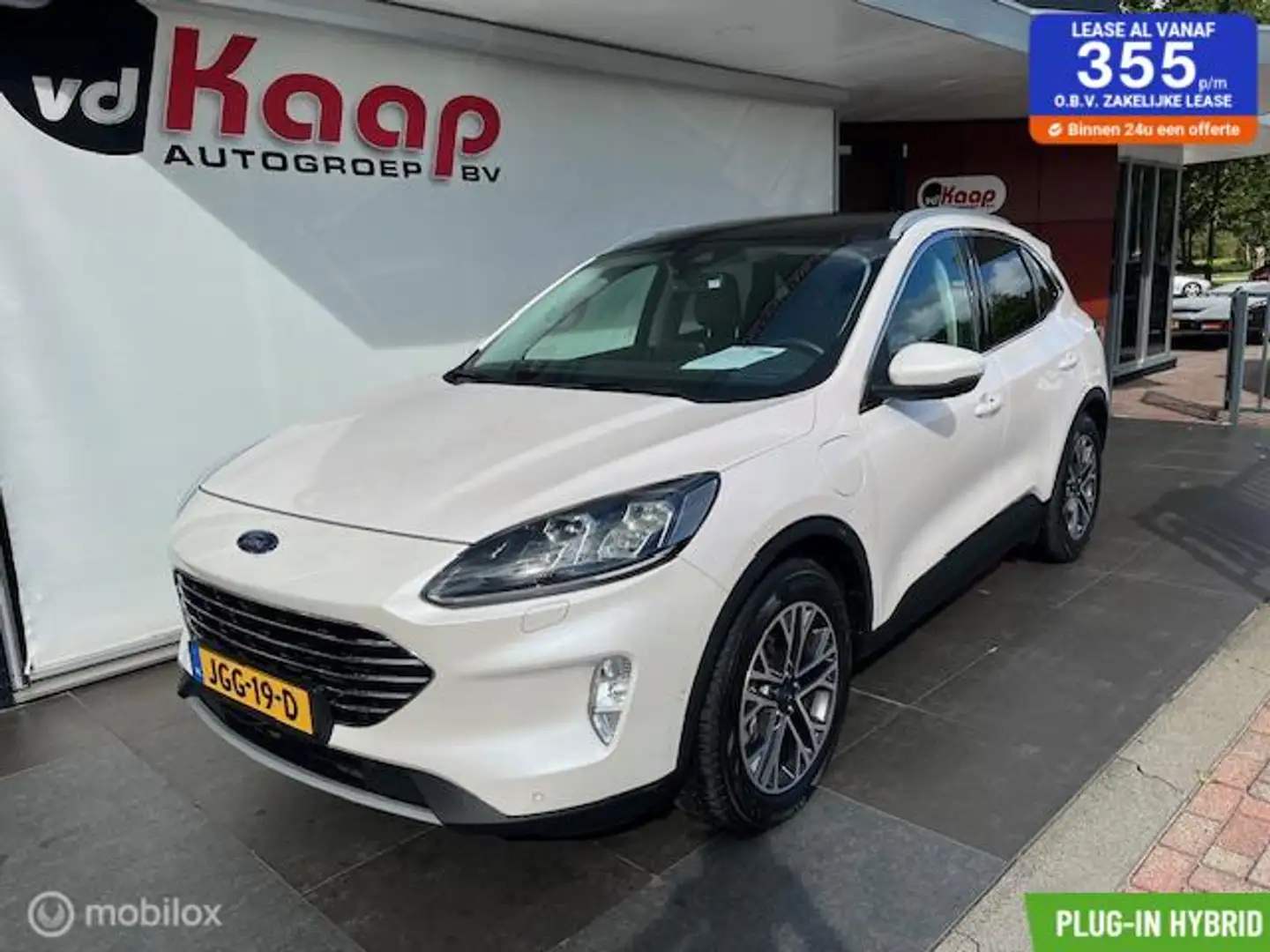 Ford Kuga 2.5 PHEV Titanium X B&O elekt,trekhaak etc vol opt Blanc - 1