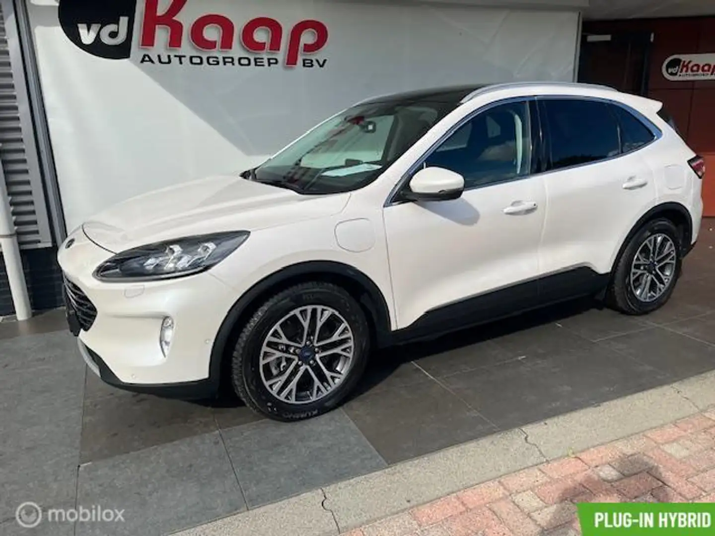 Ford Kuga 2.5 PHEV Titanium X B&O elekt,trekhaak etc vol opt Blanc - 2