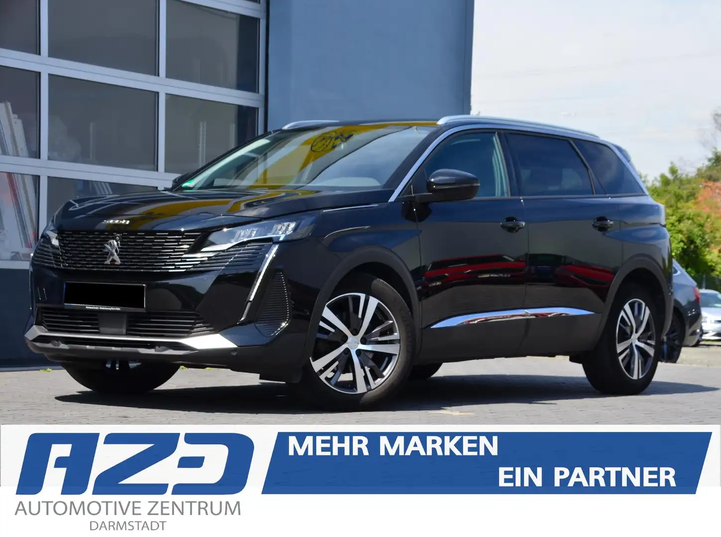 Peugeot 5008 Allure AUTOMATIK 7-SITZ V-COCK GRA SPURH NAVI PDC Schwarz - 1