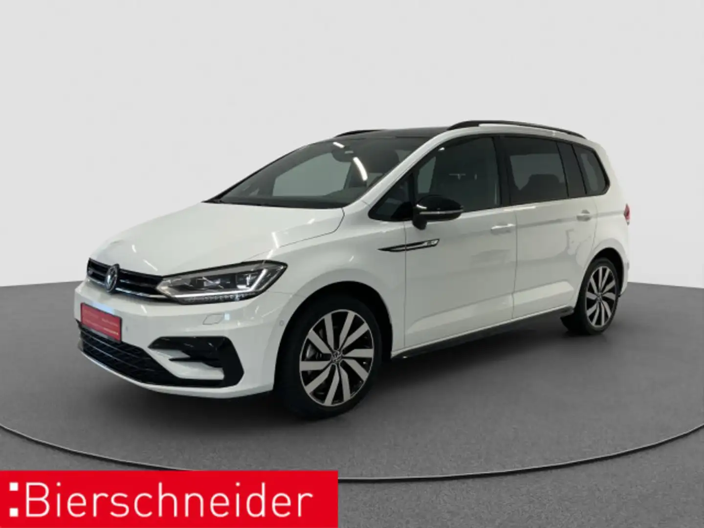 Volkswagen Touran 1.5 TSI DSG R-Line Black 7SITZE AHK PANO Weiß - 2
