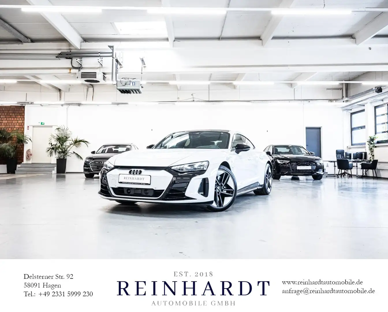 Audi RS e-tron GT ALL-BLACK/21Z/MTRX/ACC/PANO/B&O/KAM Gris - 1