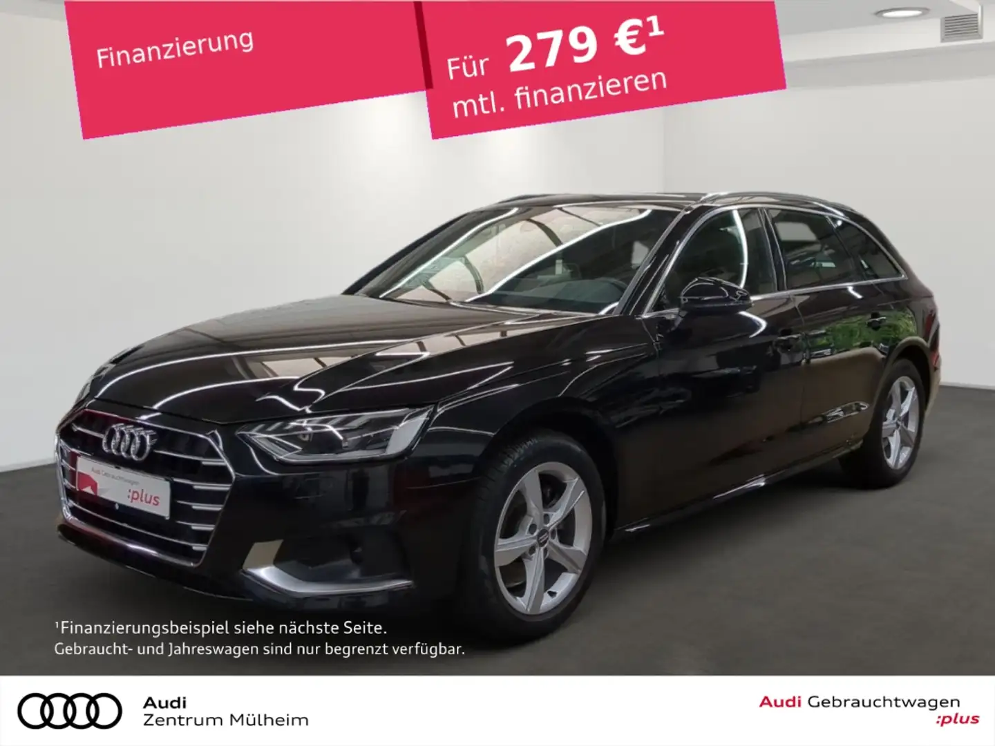Audi A4 Avant 35 TFSI Navi LED Rückfahrkamera ACC Zwart - 1