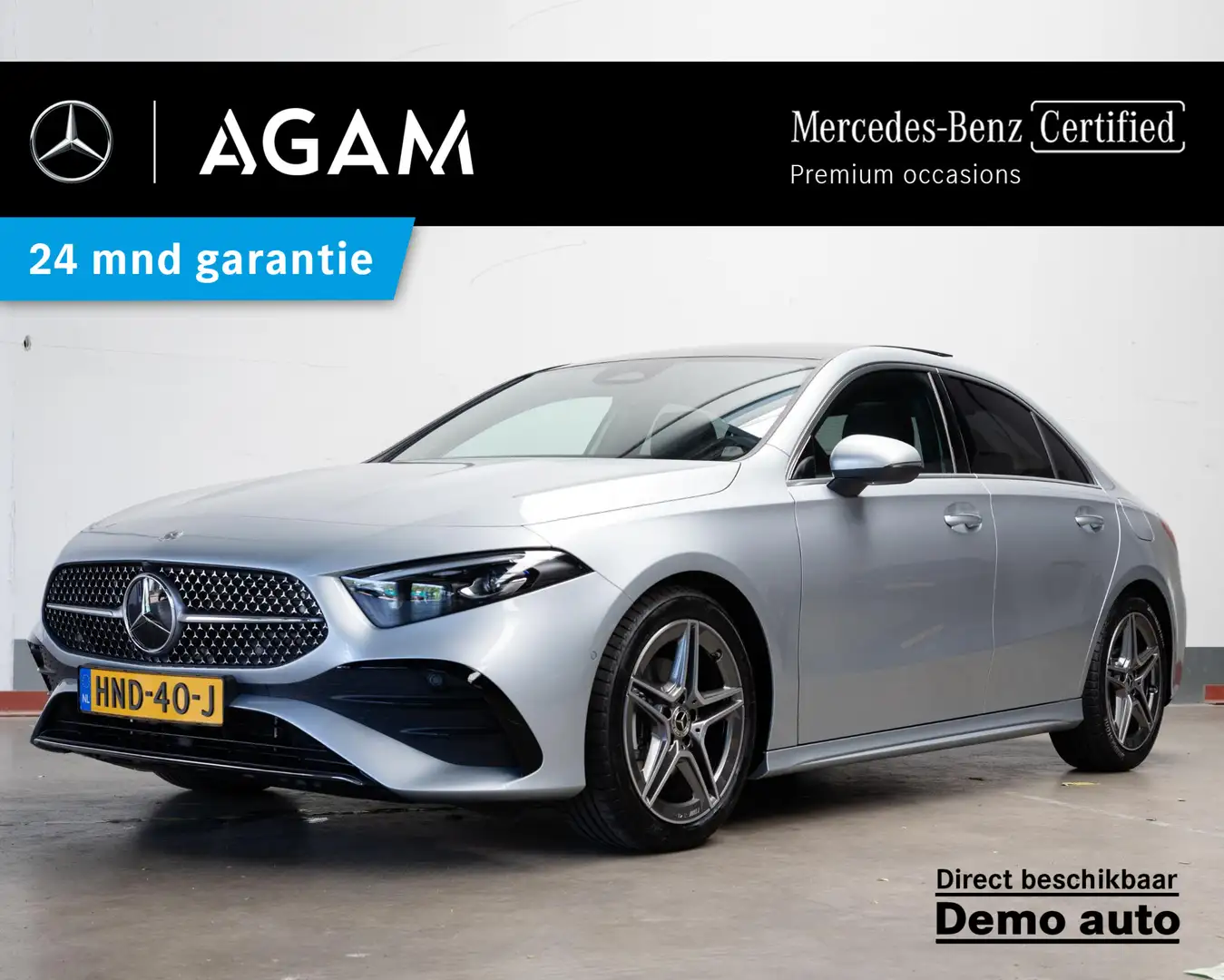 Mercedes-Benz A 180 Limousine Business Solution AMG Grijs - 1