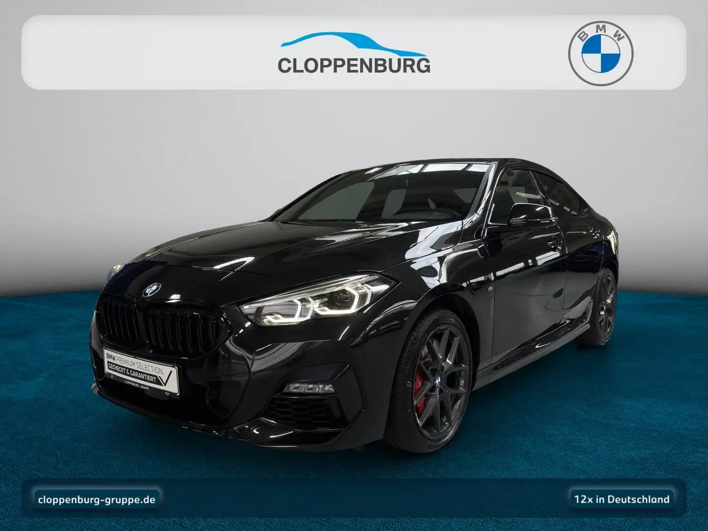 BMW 220 i Gran Coupé MSport Navi+SHZ+HiFi+Klimaaut.+Ambi+B Schwarz - 1