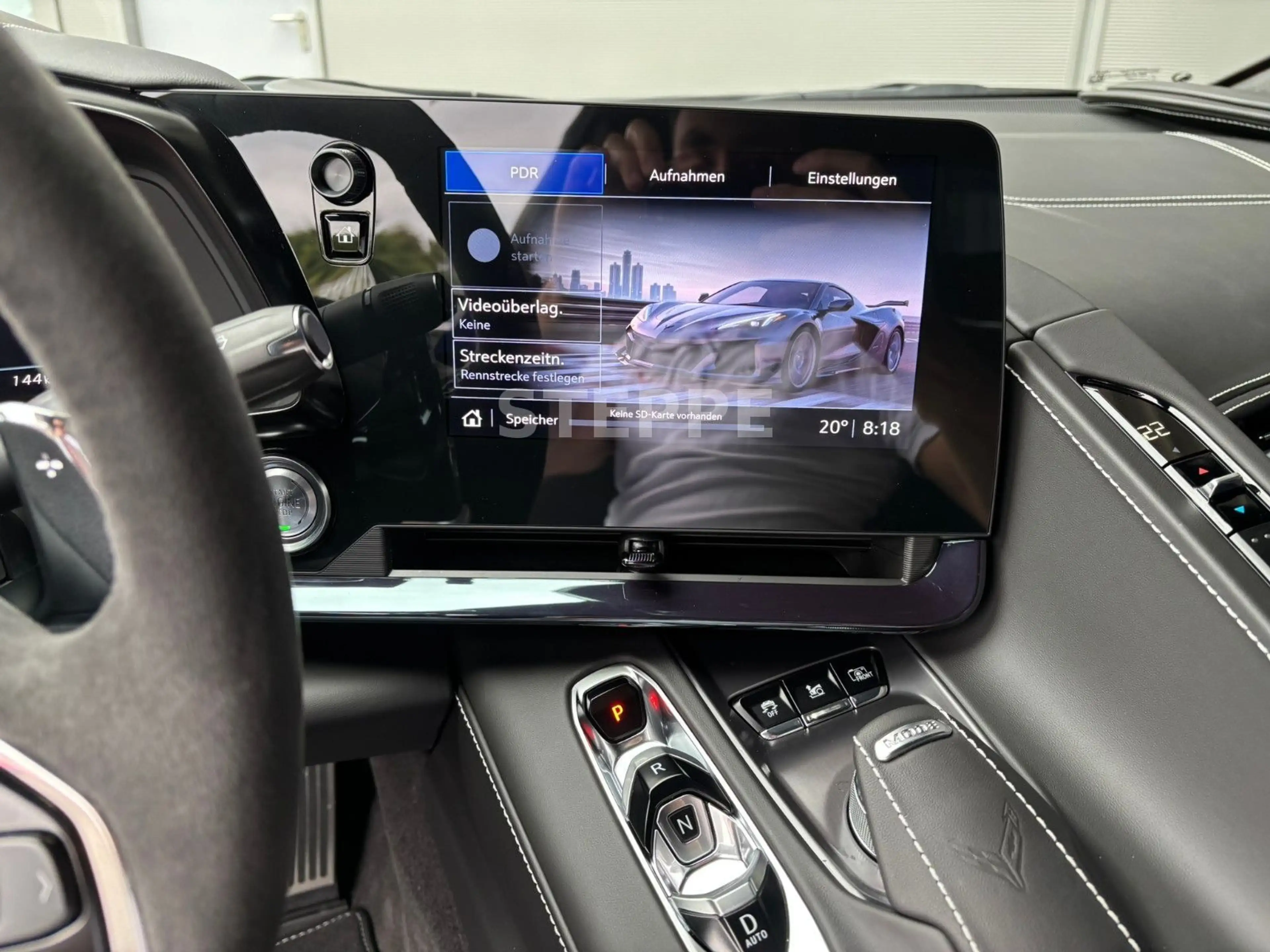 Corvette C8 Stingray Coupe 2025 3LT EUModell STEPPE — photo 14