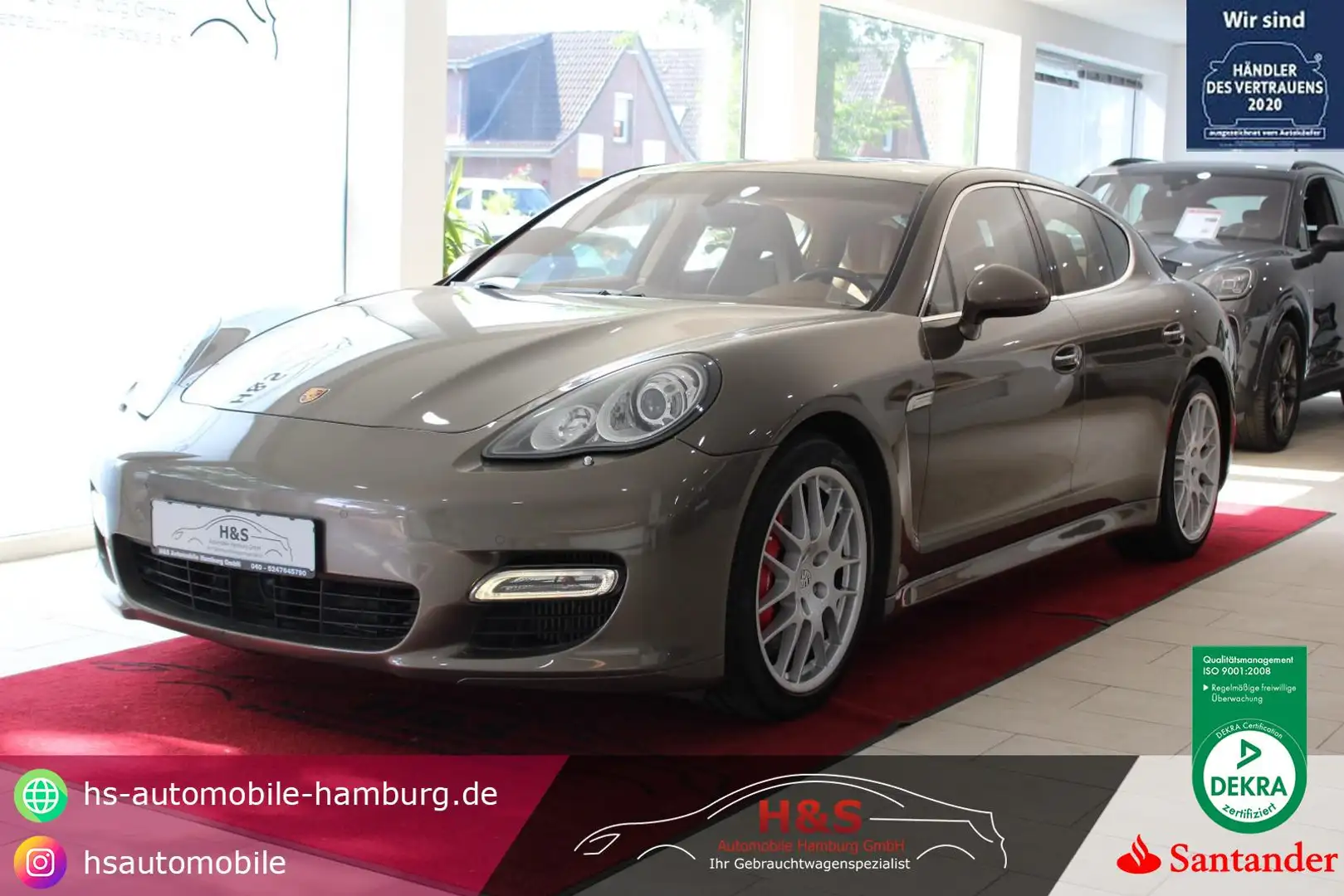 Porsche Panamera Turbo ACC* PDCC* VOLL AUSSTATTUNG Braun - 1