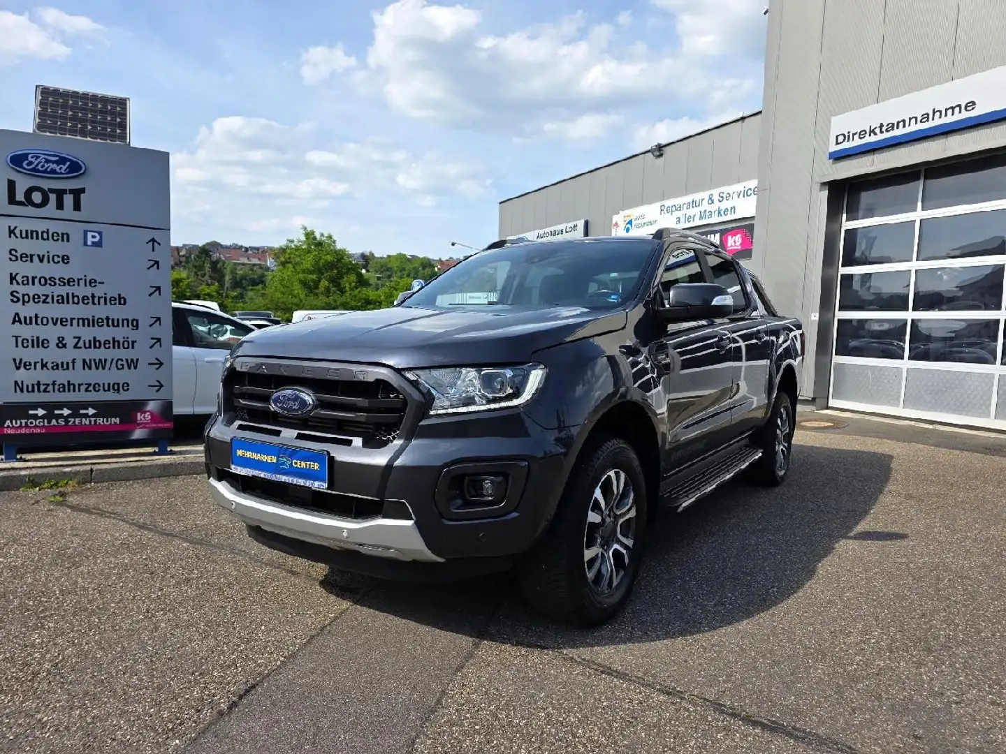 Ford Ranger Wildtrak DoKa 4x4 *AHK*STANDH*LED*NAV*KAM Grau - 1