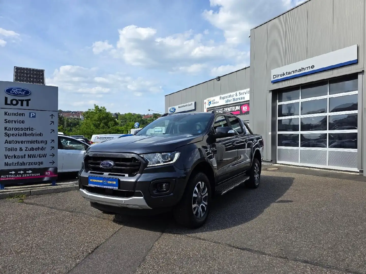 Ford Ranger Wildtrak DoKa 4x4 *AHK*STANDH*LED*NAV*KAM Grau - 2