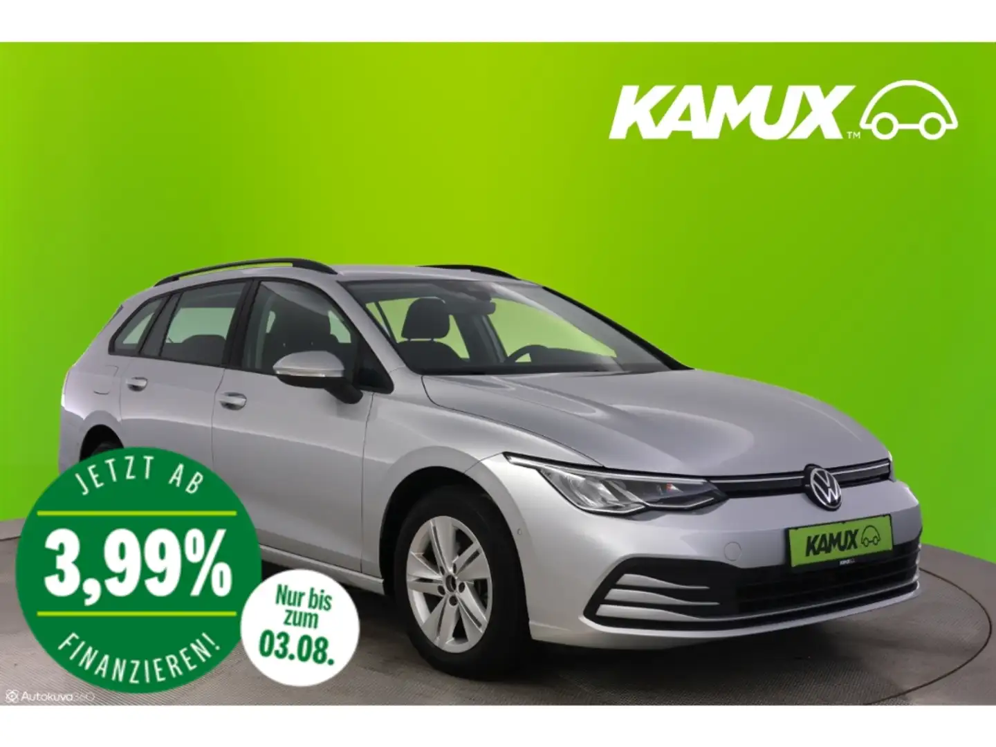 Volkswagen Golf Variant VIII 2.0TDI DSG Life+LED+VIRTUAL Argento - 1