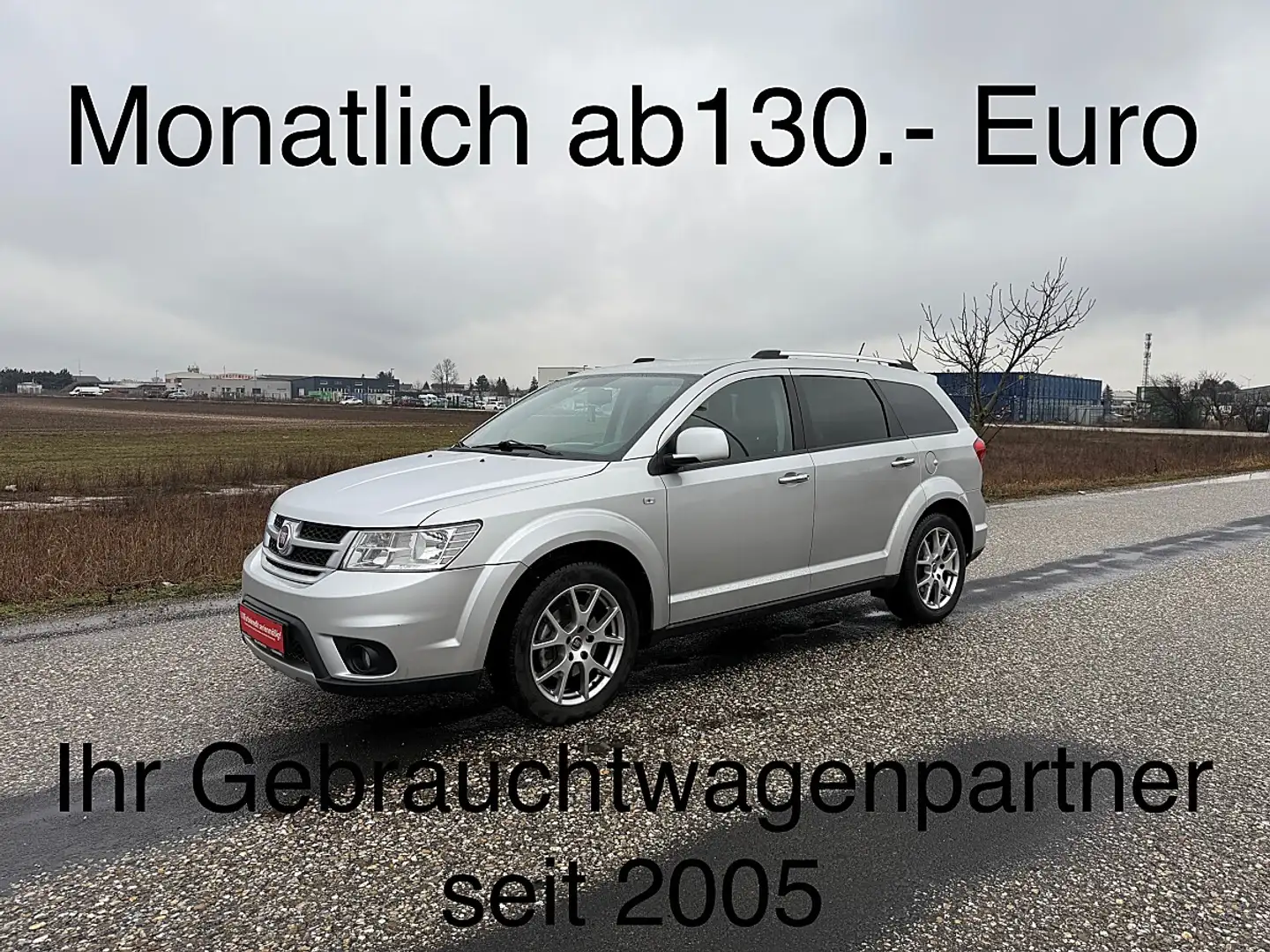Fiat Freemont 2,0 Multijet II 170 Lounge AWD Aut. **7 Sitzer** Silber - 1
