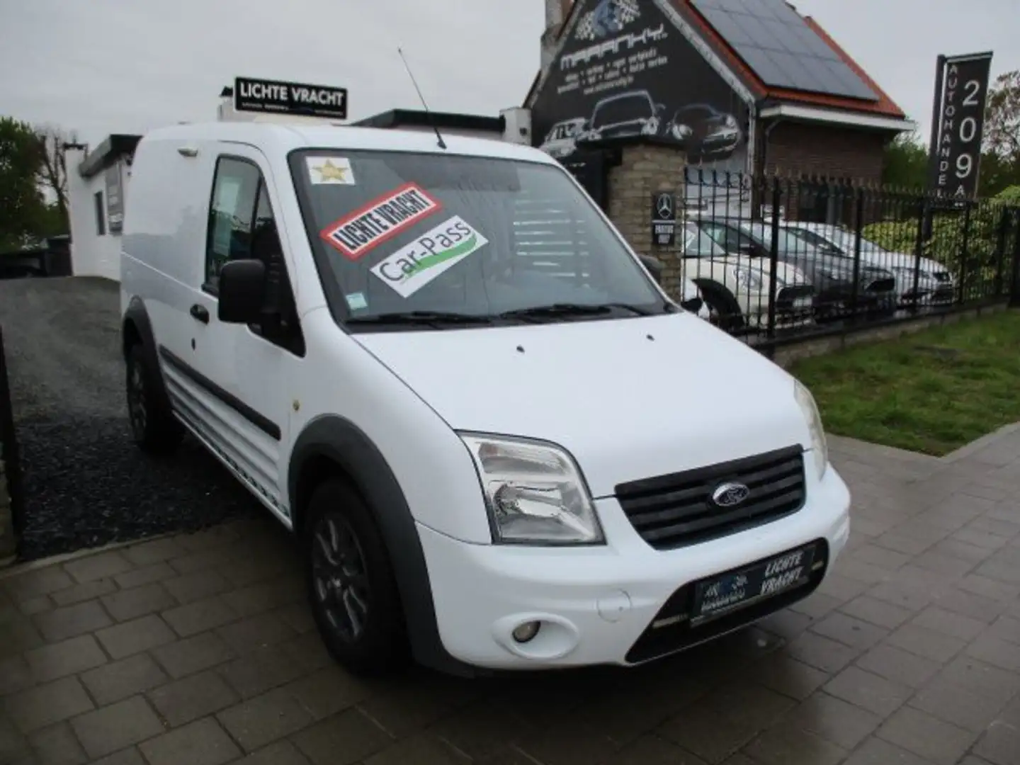 Ford Transit Connect 1.8TDCI AMBIENTE LICHTE VRACHT 2PL AIRCO PDC ALU Blanco - 1