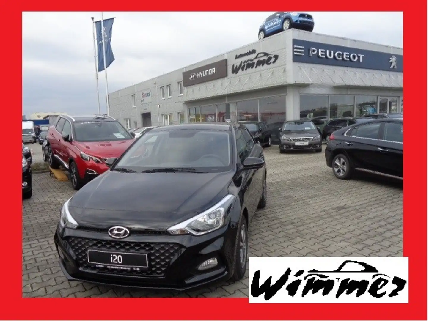 Hyundai i20 1,25 Level 2 Schwarz - 2