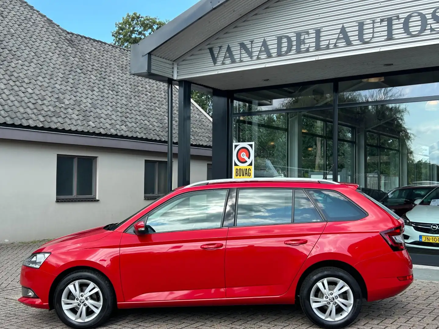 Skoda Fabia Combi 1.0 TSI Style 1e Eig! Navi Cruise Park.Sens Rouge - 2