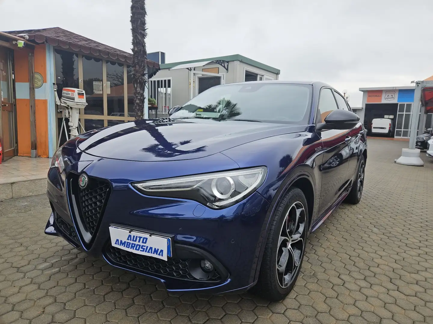 Alfa Romeo Stelvio Stelvio 2.2 t Business rwd 160cv auto my19 Blu/Azzurro - 1