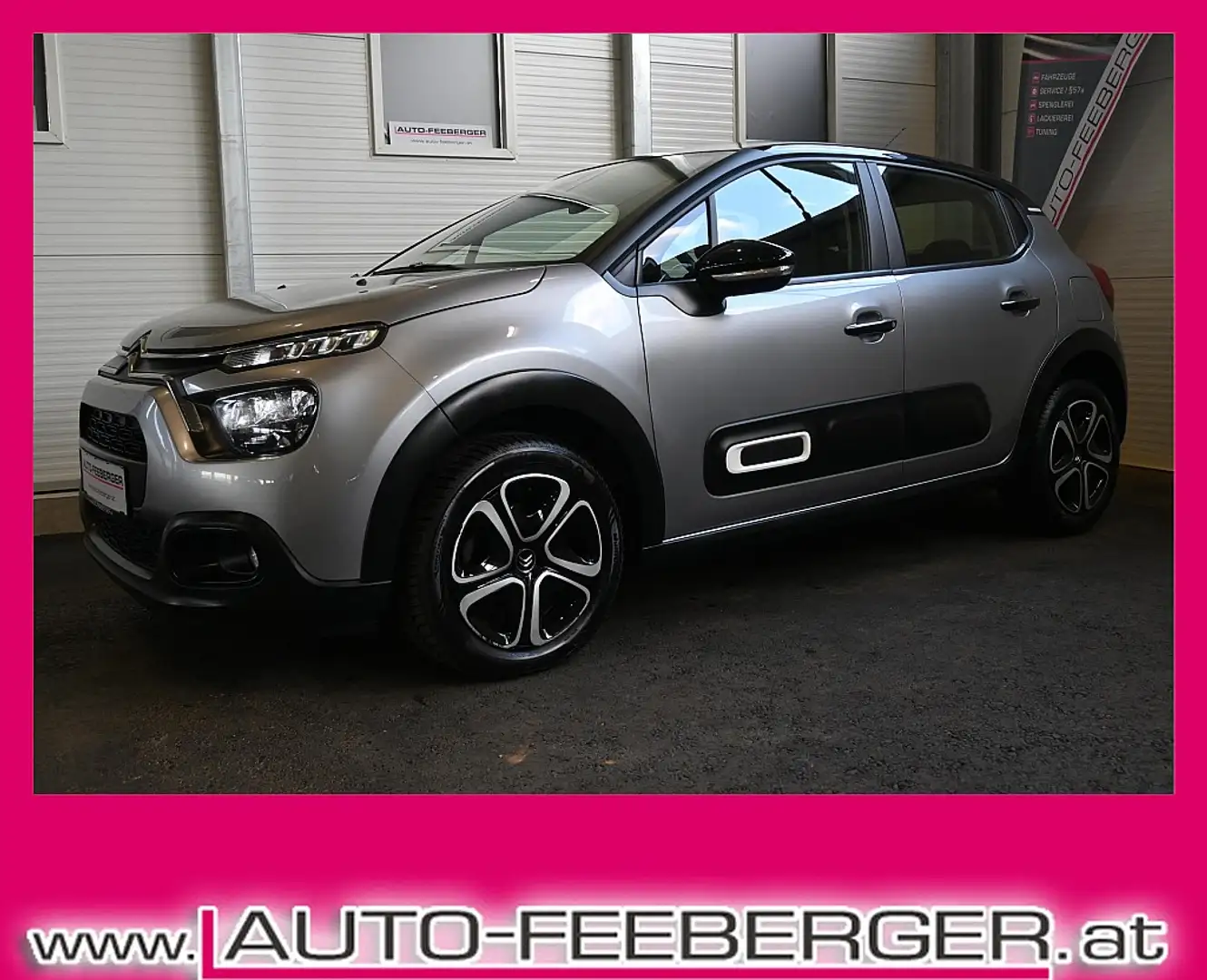Citroen C3 BlueHDi 100 S&S 6-Gang-Manuell Shine Navi,LED,P... Grau - 1