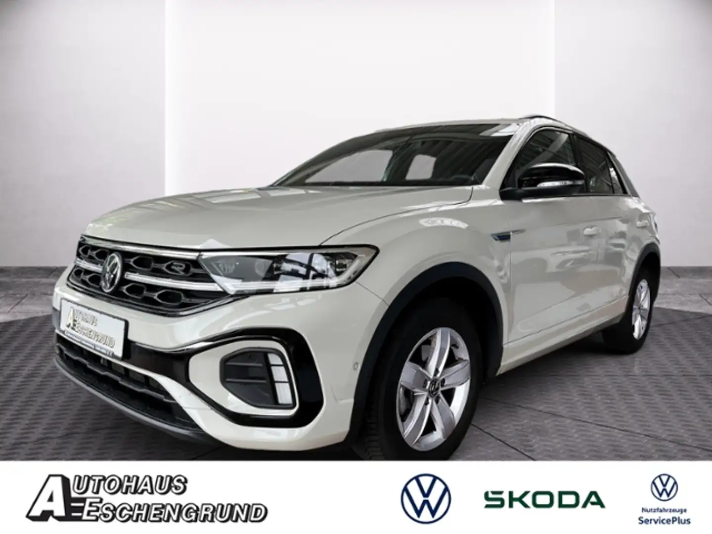 Volkswagen T-Roc 1.5 TSI DSG R-LINE BLACKSTYLE KAMERA AHK NAVI Grau - 1