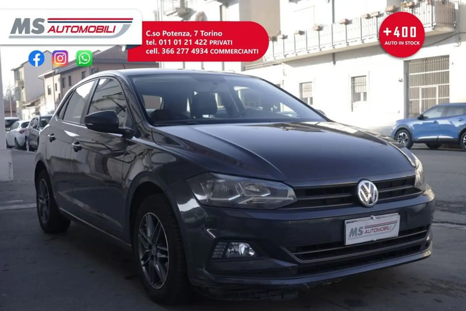 Volkswagen Polo Volkswagen Polo 1.0 TGI 5p. Comfortline BlueMotio Šedá - 1